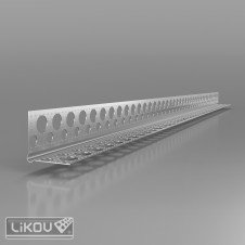 Lišta rohová vrubovaná