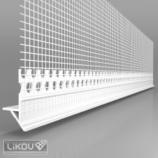 Lišta ukončovacia s nepriznanou okapnicou