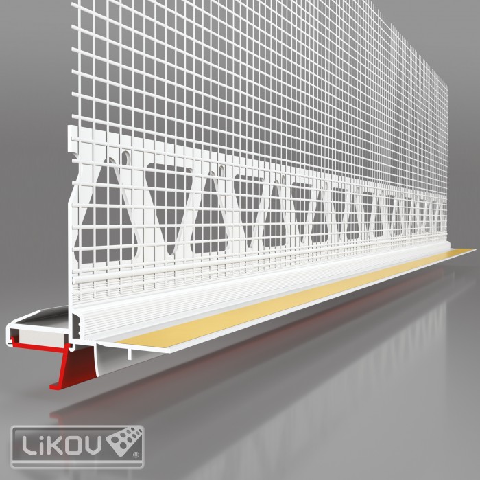 Plus lišta okenná roletová začisťovacia 3D